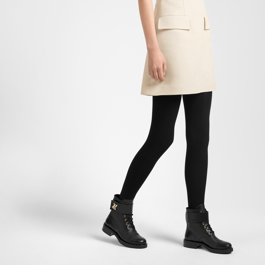 Louis Vuitton Women's Wonderland Flat Ranger Boots Leather - ShopStyle