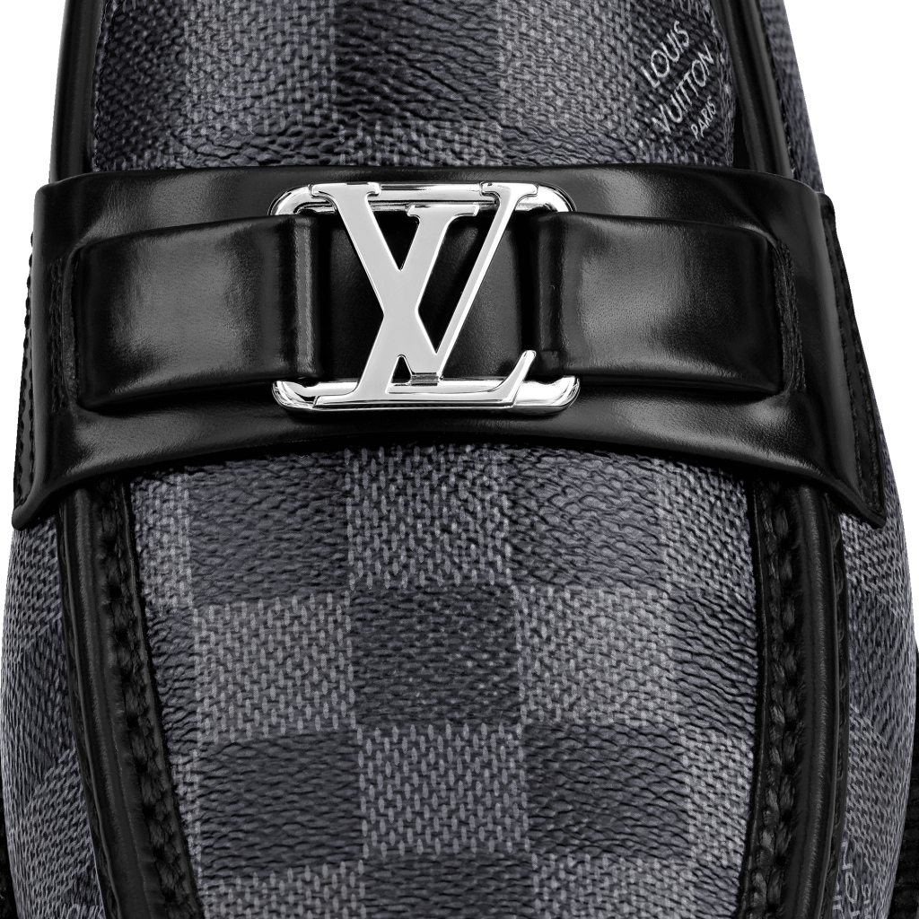 Louis Vuitton Major Loafer Graphite. Size 09.0
