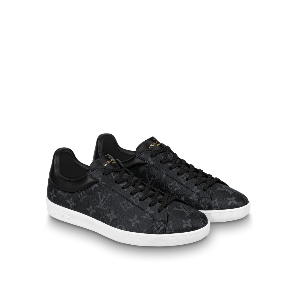 Louis Vuitton Luxembourg Luxembourg Sneaker, Black, 05.5