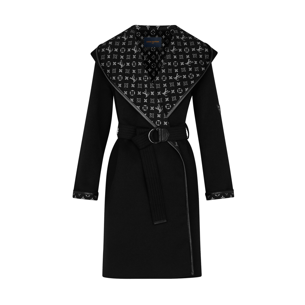 Louis Vuitton Hooded Wrap Coat - Vitkac shop online