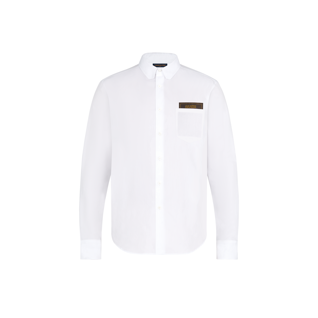 Louis Vuitton LV Men Louis Vuitton Staples Edition DNA Shirt-White
