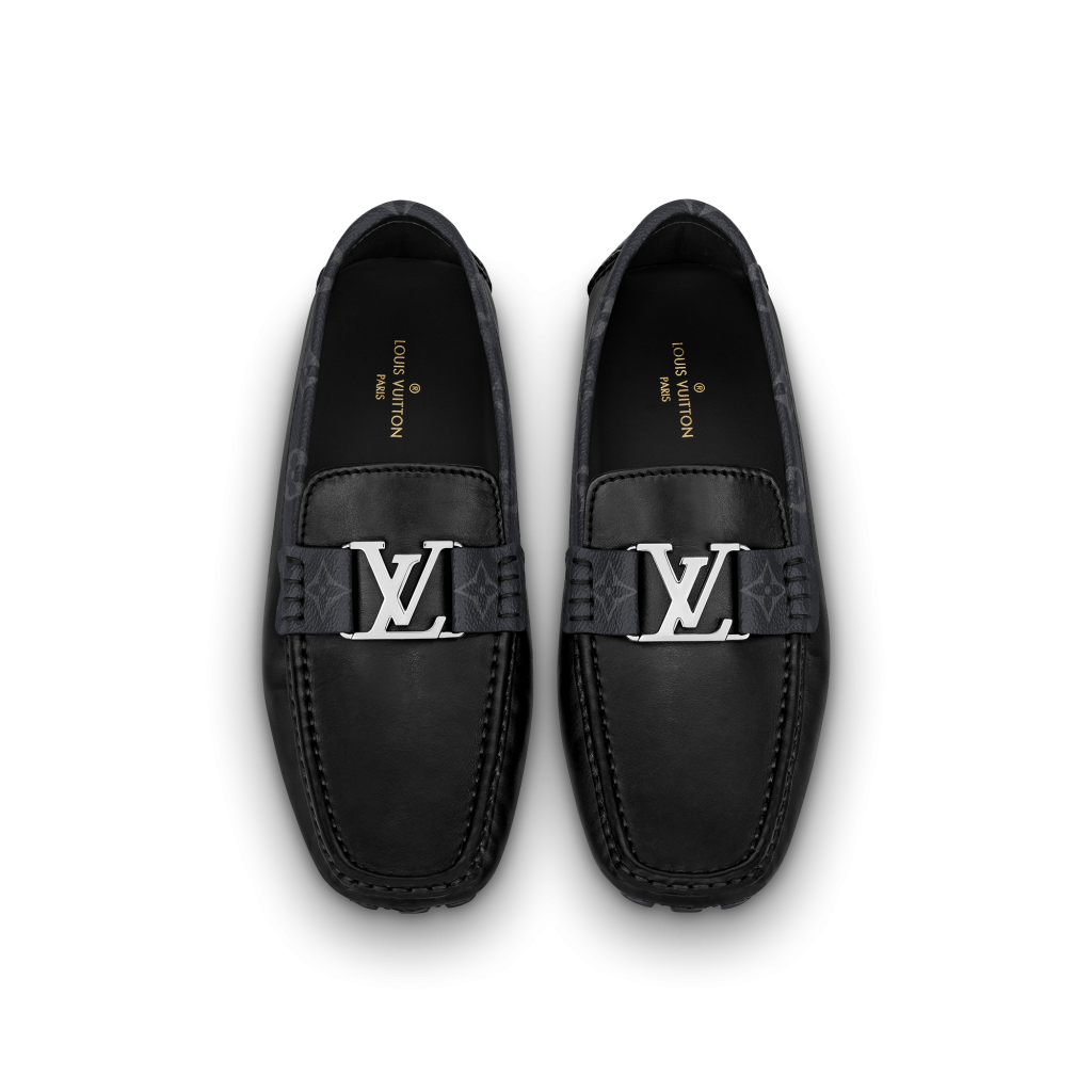 Louis Vuitton Off White Leather Monte Carlo Loafers Size 39 Louis