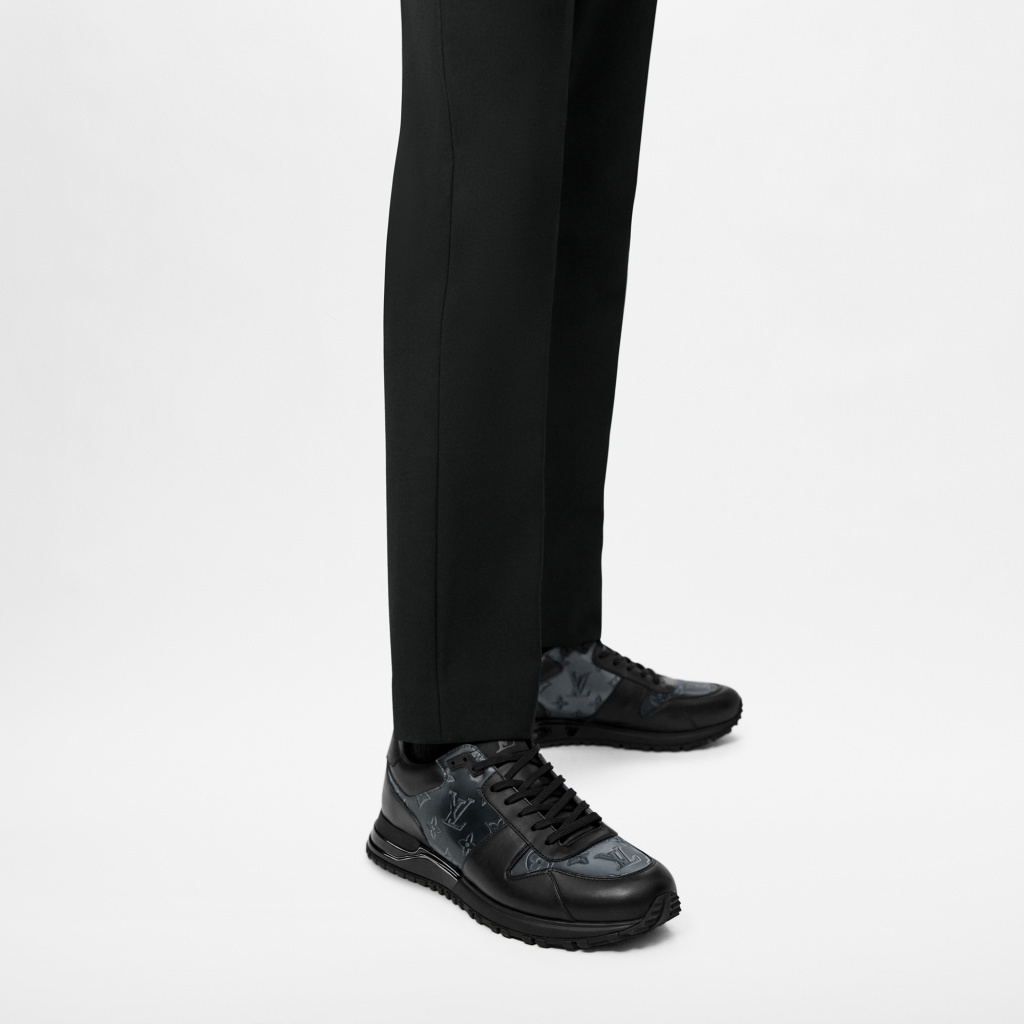 Louis Vuitton Run Away Sneaker, Black, 12.0