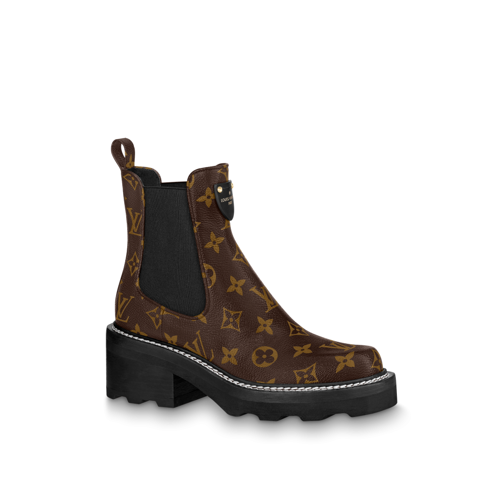 Louis Vuitton Star Trail Ankle Boot Cacao. Size 34.5