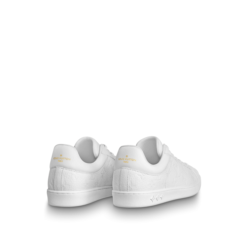 Louis Vuitton Luxembourg Mens Sneakers, White, 09.5