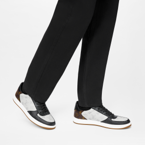 Louis Vuitton Rivoli Sneaker Boot BROWN. Size 05.0