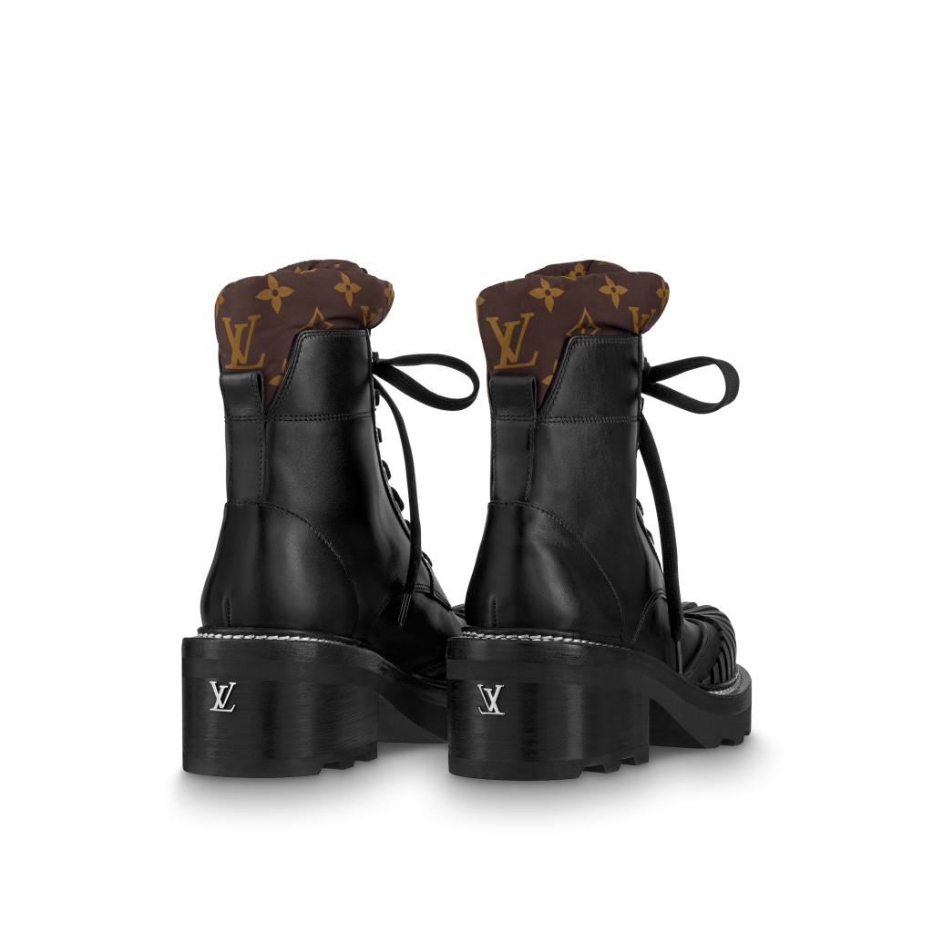 Louis Vuitton - LV Beaubourg Platform Ankle Boots - Black - Men - Size: 39.0 - Luxury