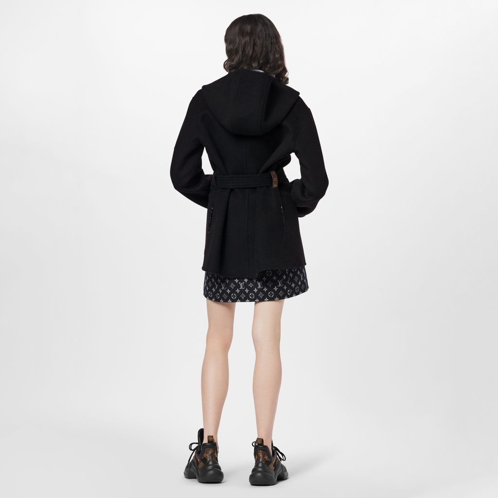 Louis Vuitton Belted Short Wrap Pea Coat - Vitkac shop online