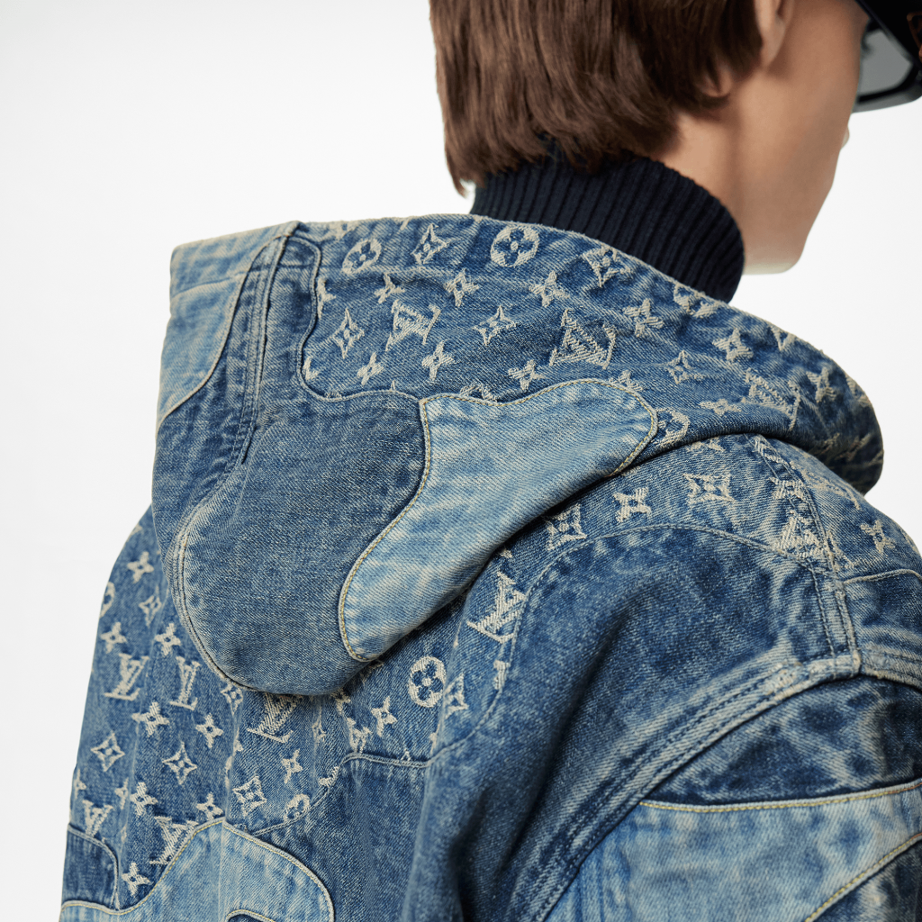 Louis Vuitton Monogram Patchwork Denim Hoodie - Vitkac shop online
