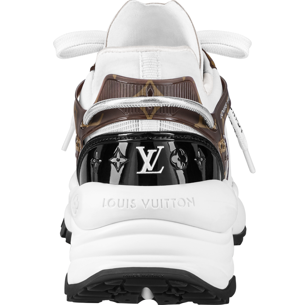 Louis Vuitton Run 55 Sneaker White. Size 34.5
