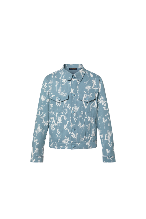 Louis Vuitton LV Spray Denim Jacket Multicolor for Men