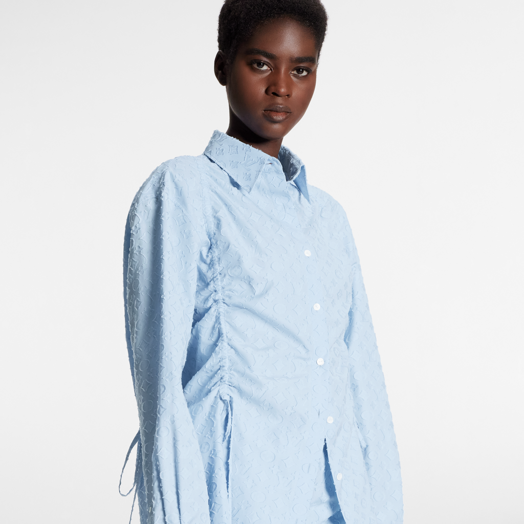 Louis Vuitton Monogram Relief Shirt Dress