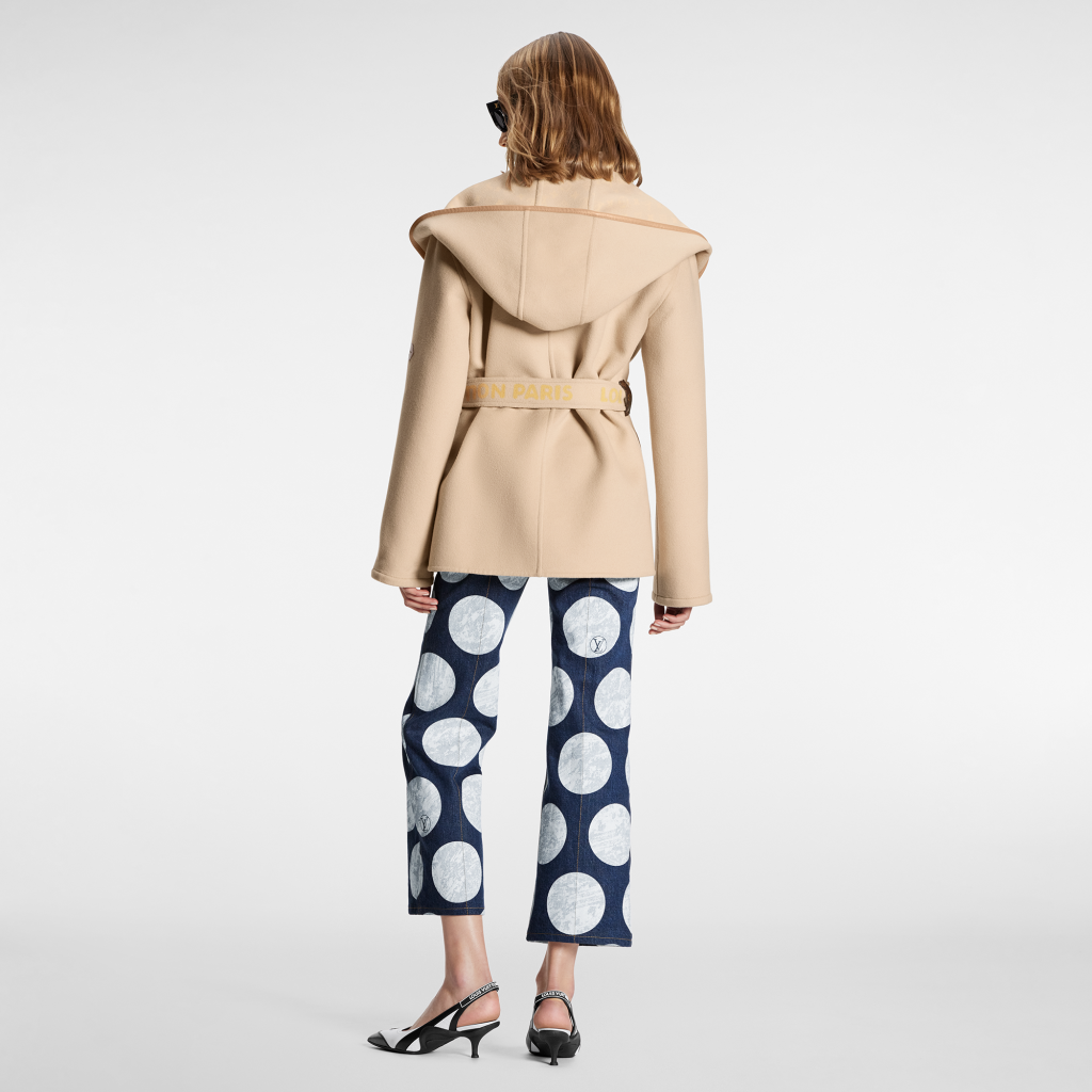 Louis Vuitton Signature Double Face Short Wrap Coat - GenesinlifeShops shop  online