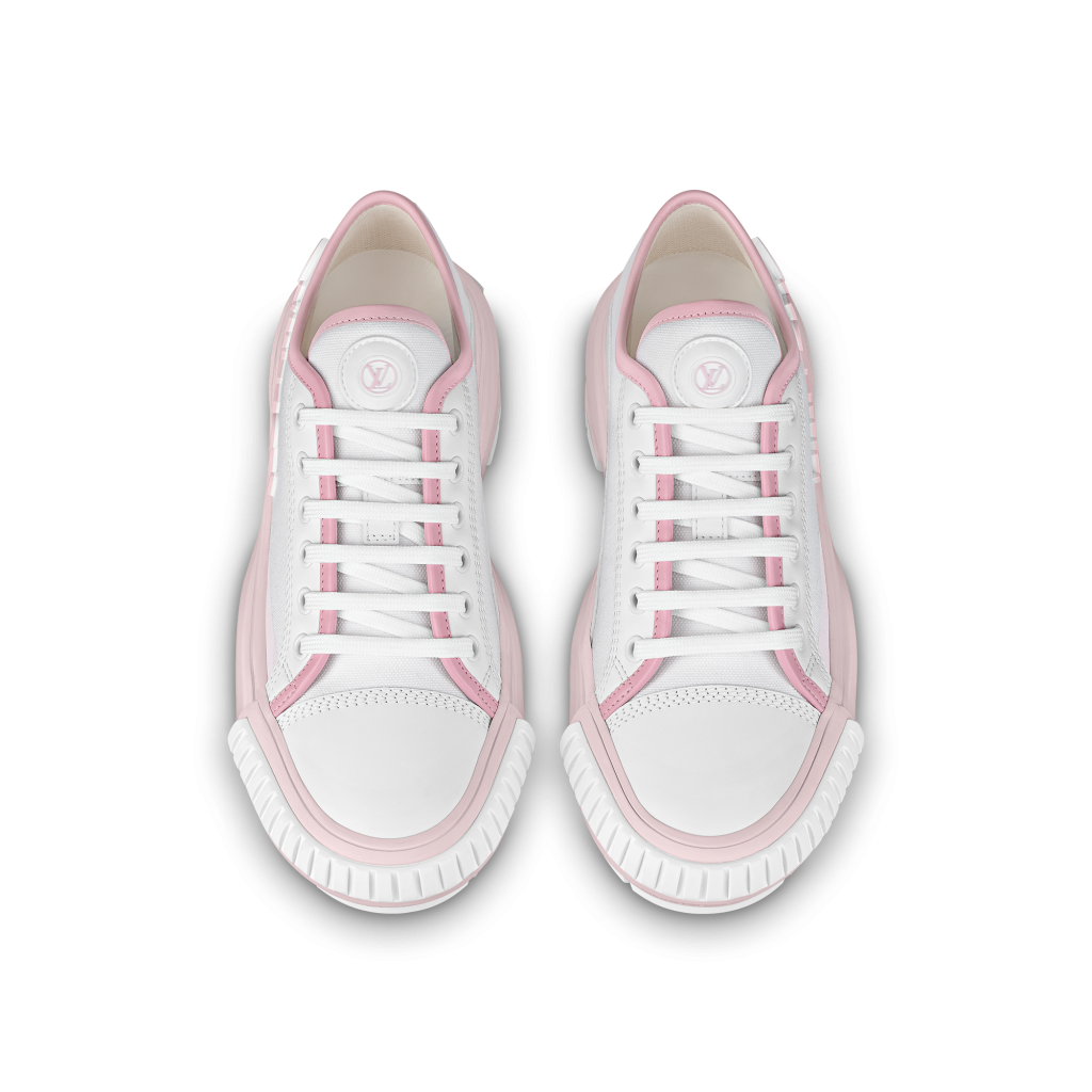 Louis Vuitton 1AACVY LV Squad Sneaker , Pink, 37.5