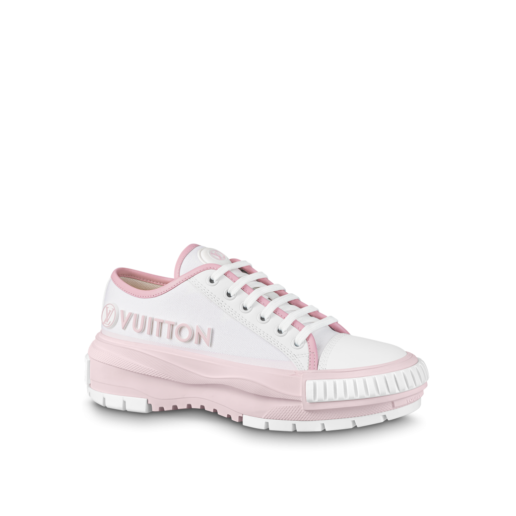 Louis Vuitton 1AACVY LV Squad Sneaker , Pink, 37.5