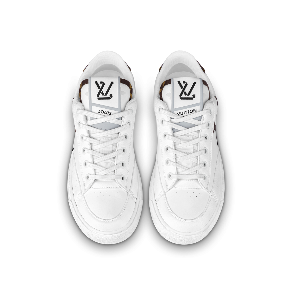 Buy Louis Vuitton Charlie Line LV Logo Lace Up Low Cut Sneakers
