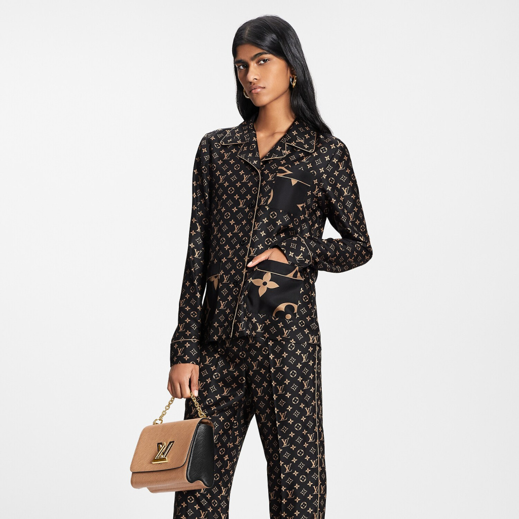Louis Vuitton Mixed Monogram Pyjama Shirt - Vitkac shop online