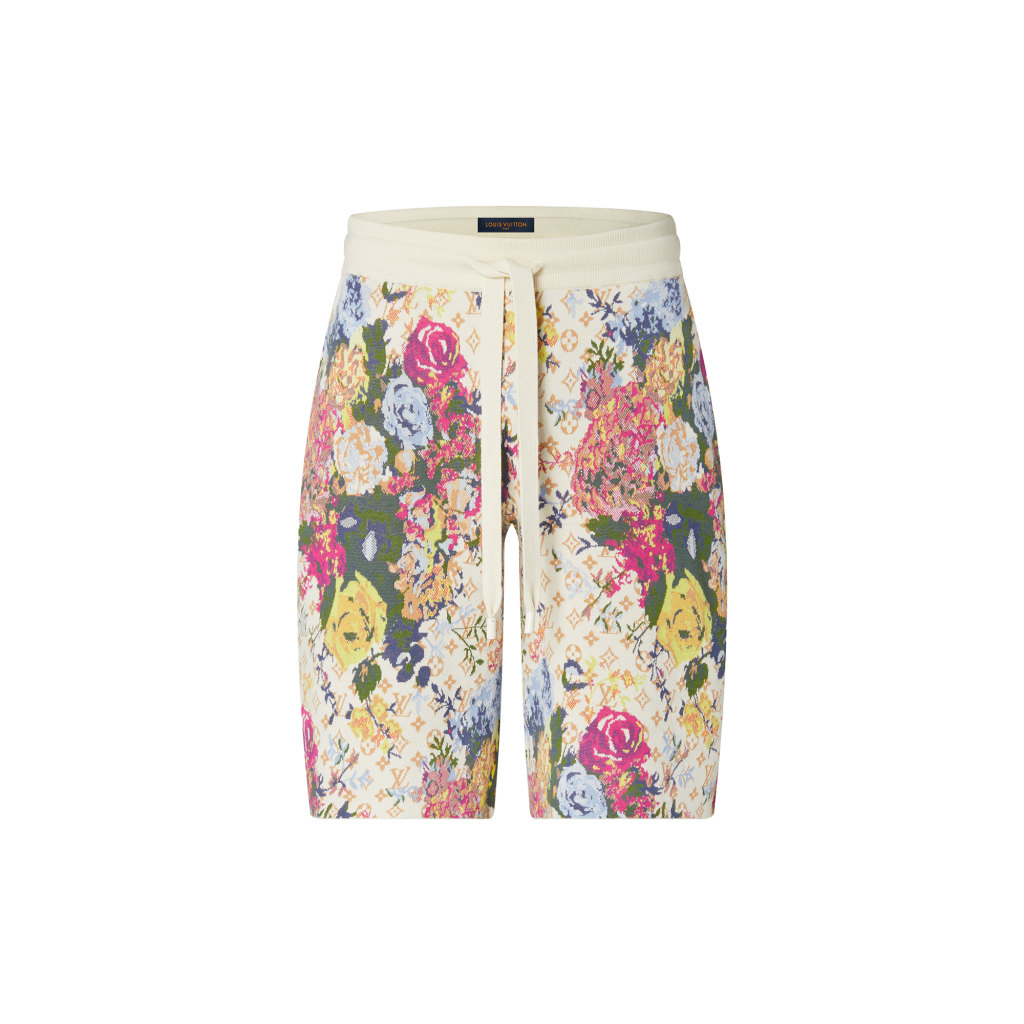 Louis Vuitton LV Flower Graphic Jacquard Shorts - Vitkac shop online
