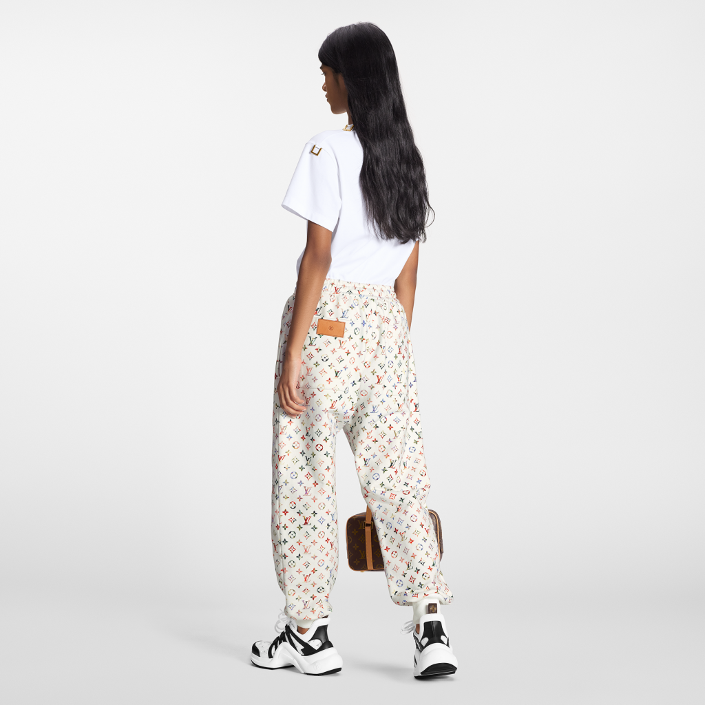 Louis Vuitton women summer leggings pants trousers monogram