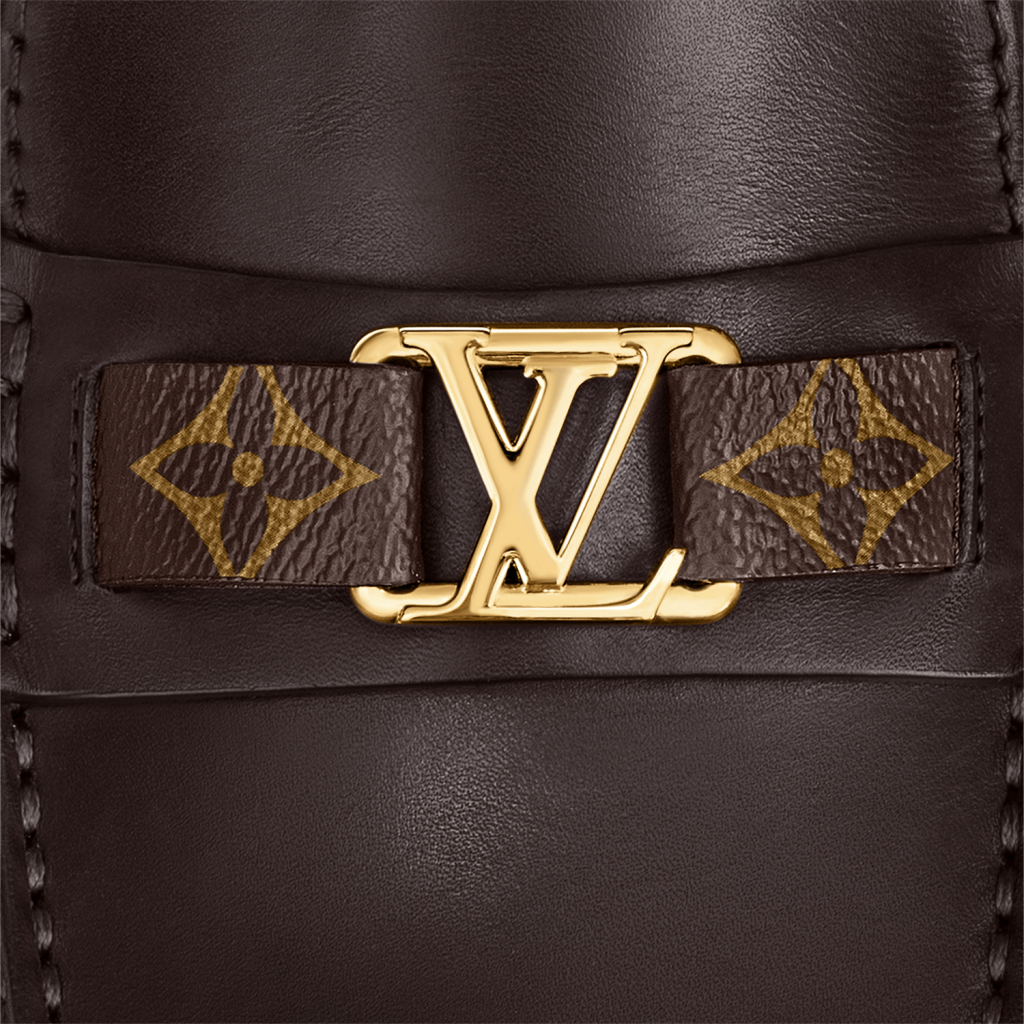 Louis Vuitton Leather & Canvas Macassar Hockenheim Monogram