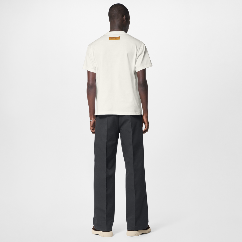 Louis Vuitton Inside Out T-Shirt Milk White. Size M0