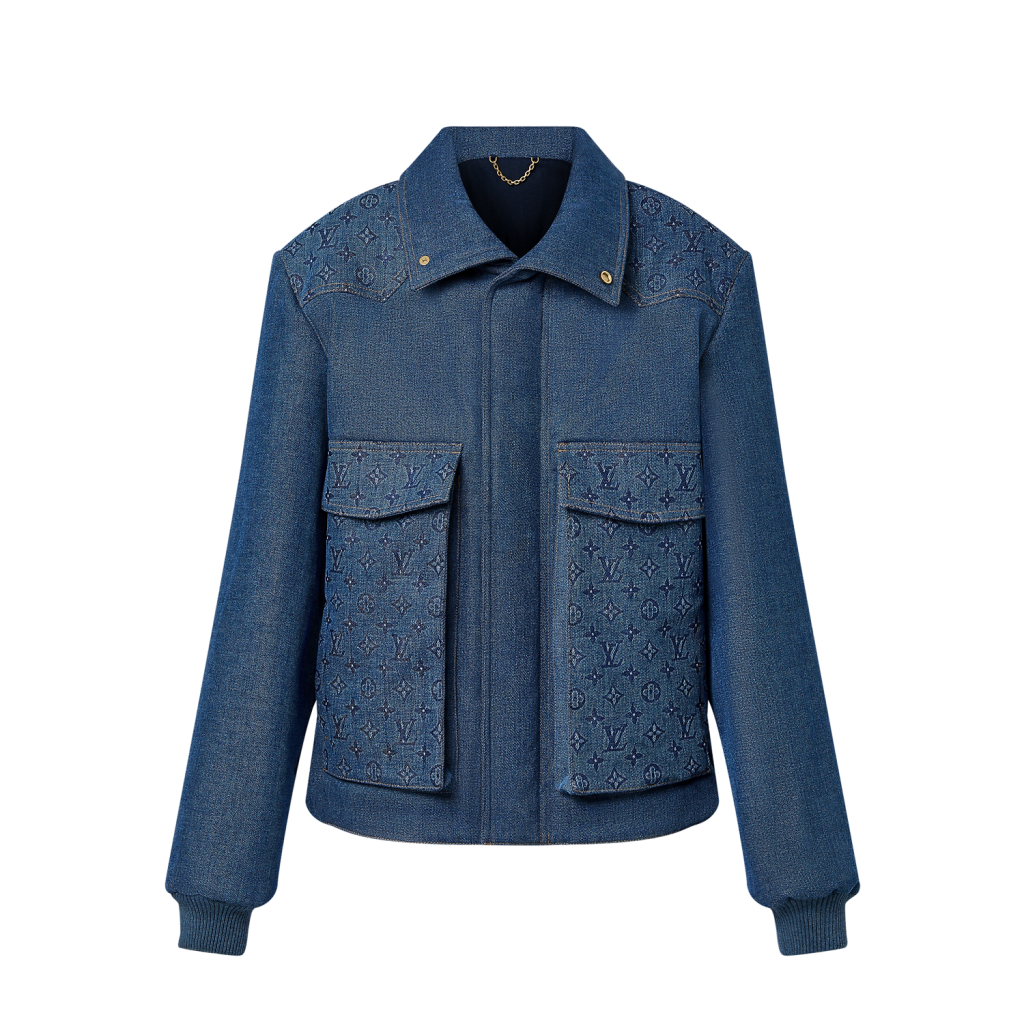 Louis Vuitton Monogram Padded Denim Jacket - Vitkac shop online