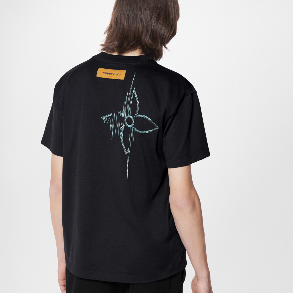 Louis Vuitton Louis Vuitton LV Pendant Embroidered T-Shirt 5L XXL