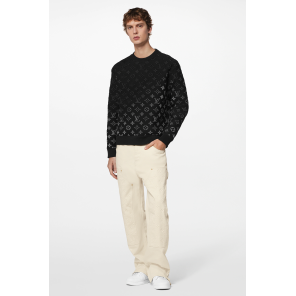 Louis Vuitton Black Allover Logo Print Cotton Crew Neck T-Shirt XL Louis  Vuitton | The Luxury Closet