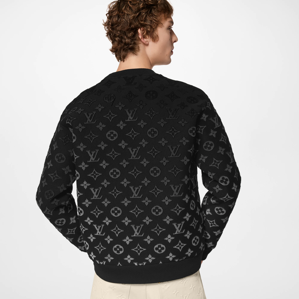 Louis Vuitton Gradient Monogram Fil Coupe Sweatshirt - Vitkac shop