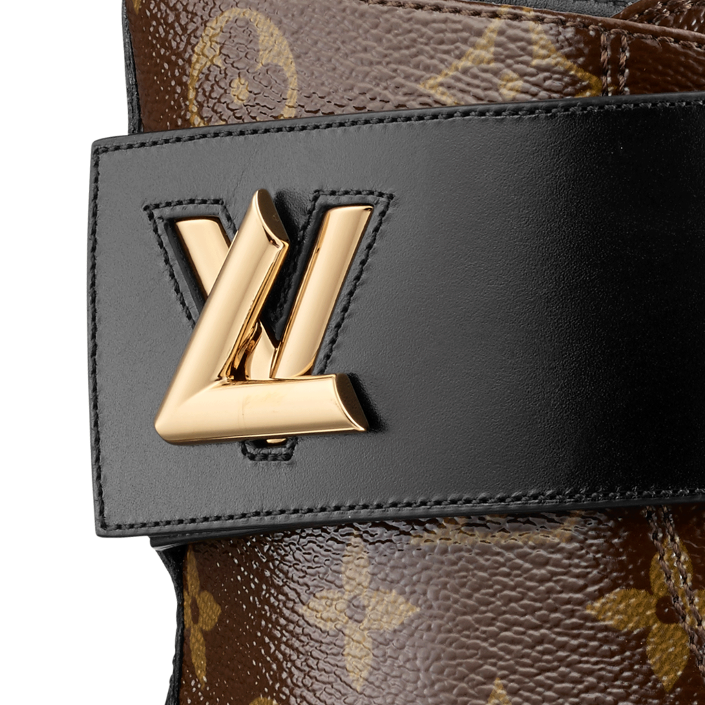 Louis Vuitton Monogram Canvas Wonderland Ranger LV Twist Boots