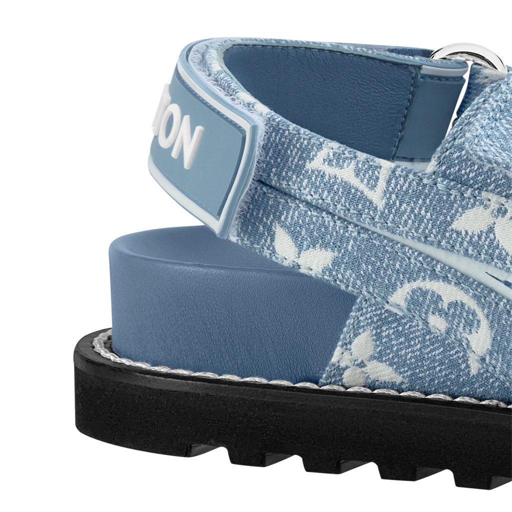 Paseo Flat Comfort Sandals Embossed Lambskin Size 37.5 – Keeks