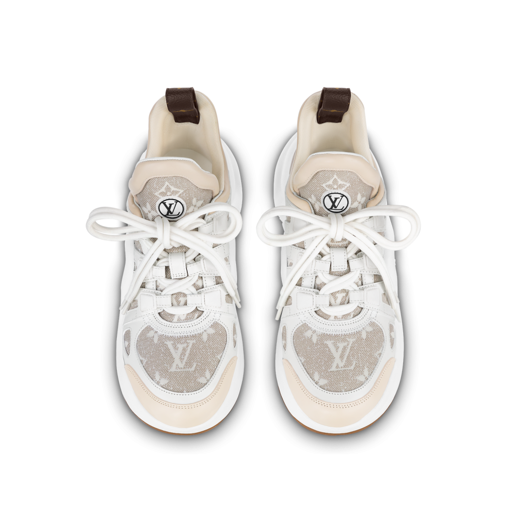 Louis Vuitton, Shoes, Louis Vuitton Kids Athletic White Leather Rubber Shoes  Sneakers Size 25 Lv