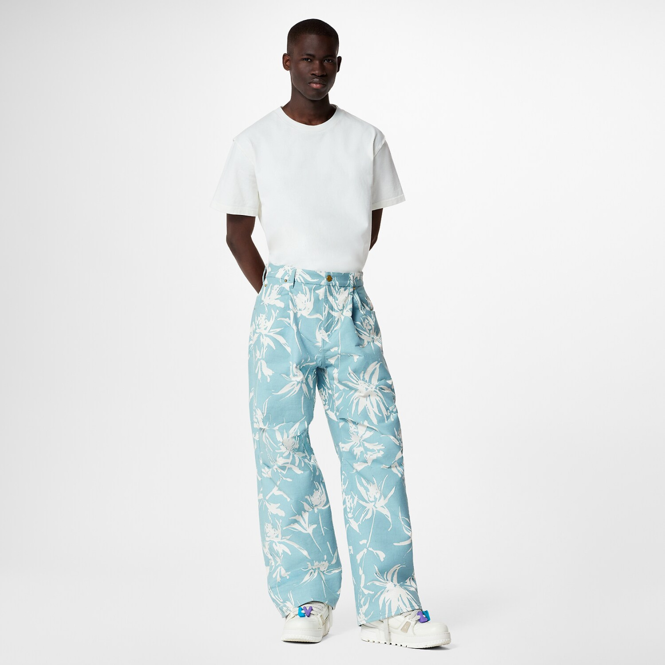 Louis Vuitton Denim Workwear Pants