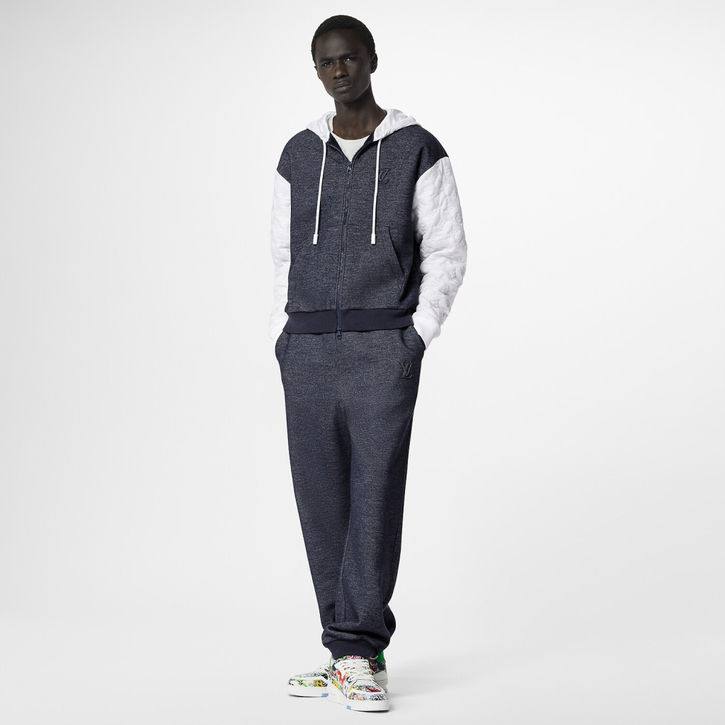 Louis Vuitton Mens Joggers & Sweatpants, Navy, 4L