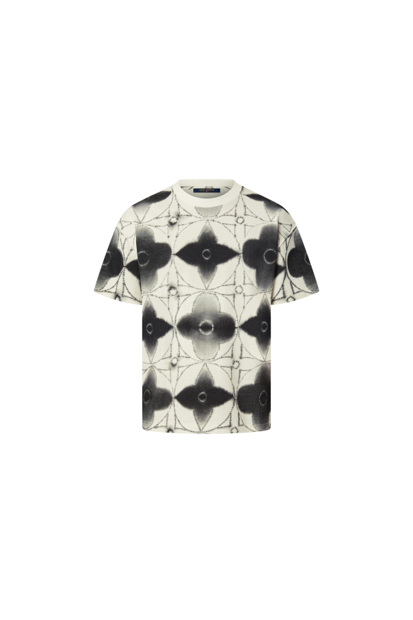 Printed Shibori Tie-Dye T-Shirt od Louis Vuitton