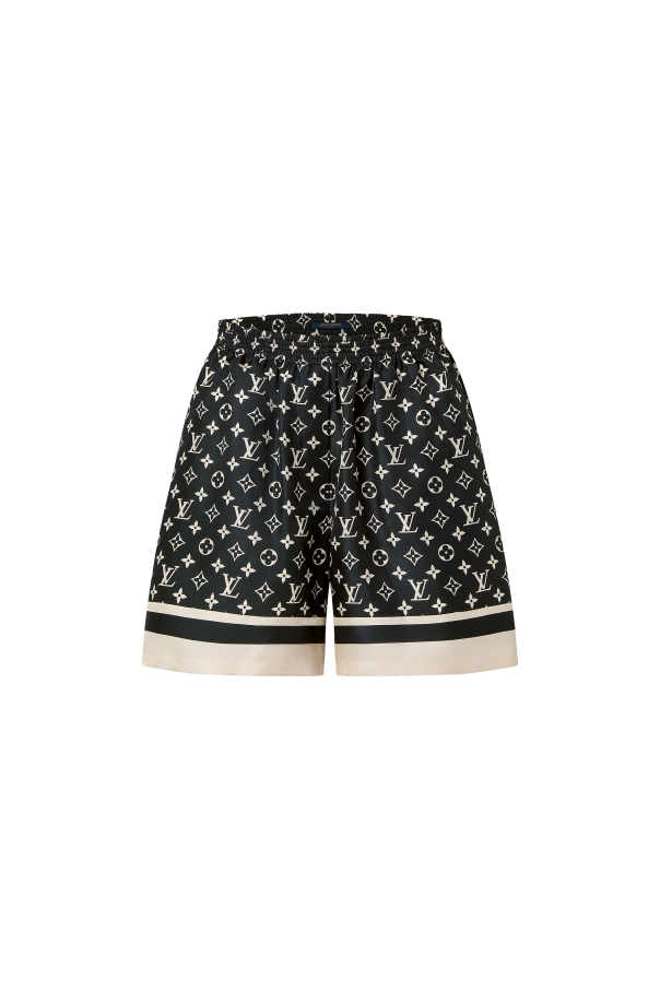 3D Monogram Trompe L'Oeil Mini Shorts - Women - Ready-to-Wear