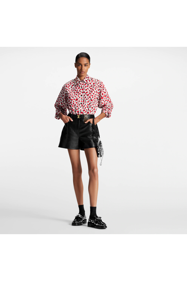 Louis Vuitton LV x YK Infinity Dots Mini Skirt BLACK. Size 40