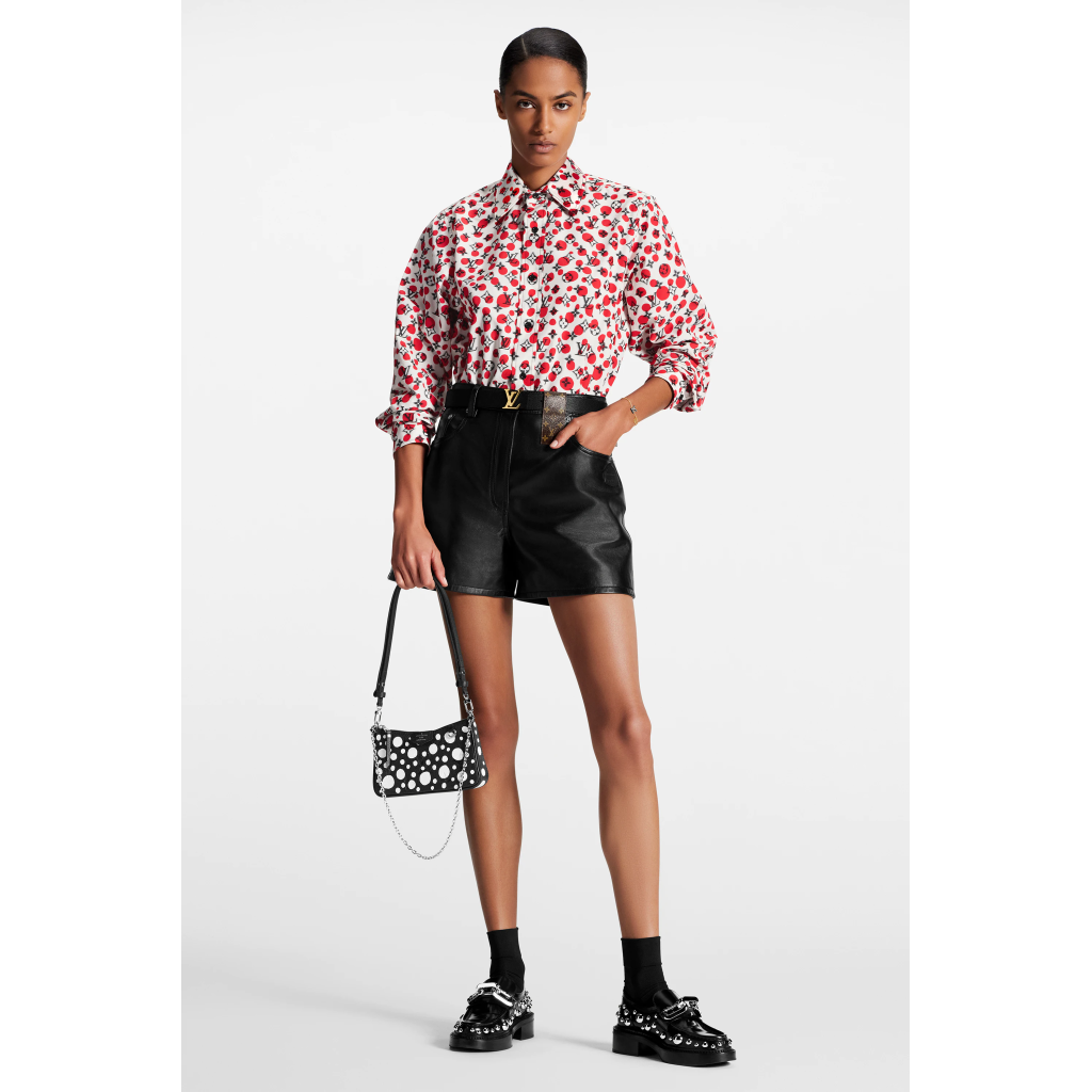 Louis Vuitton LV x YK Infinity Dots Monogram Shirt Dress