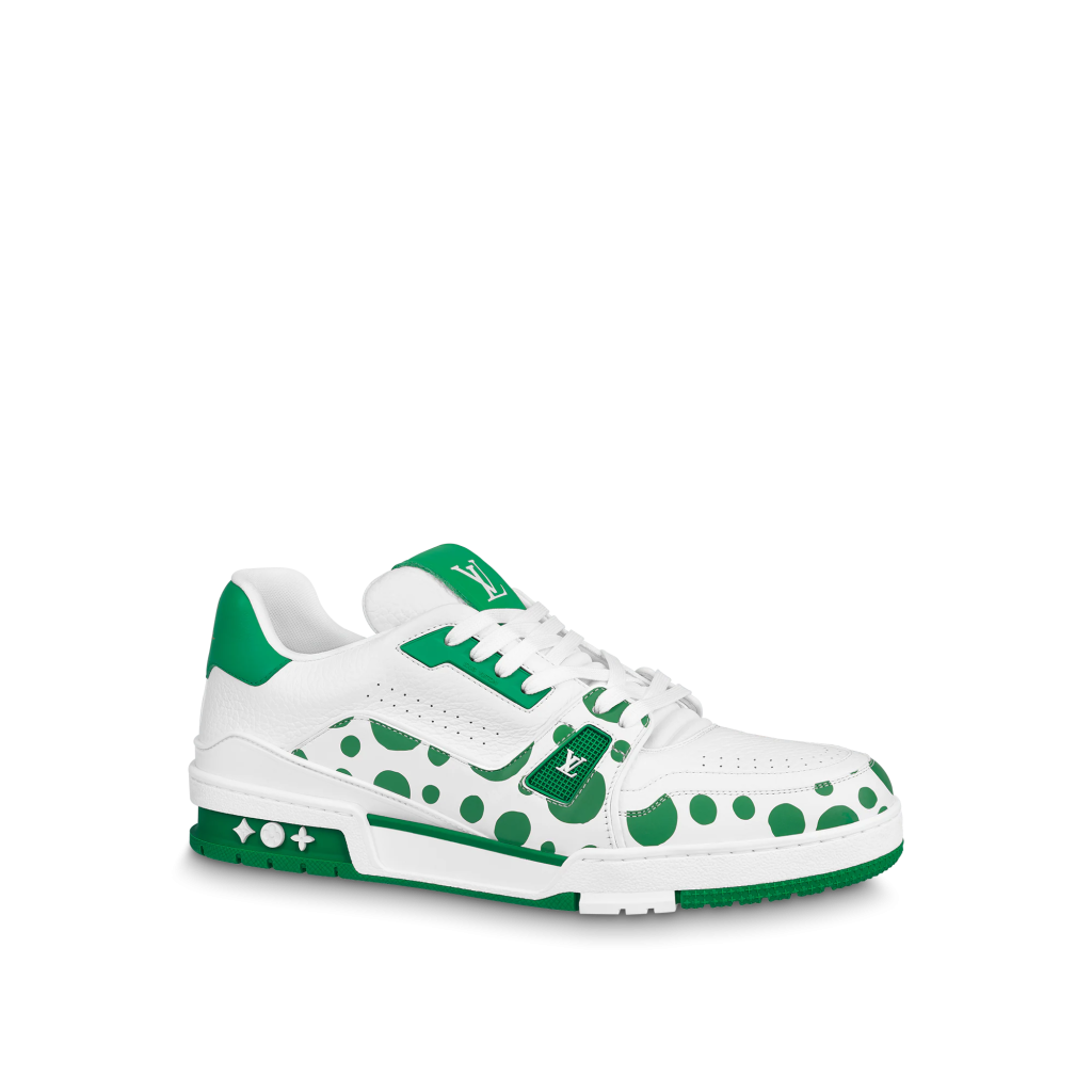 vuitton shoes green and