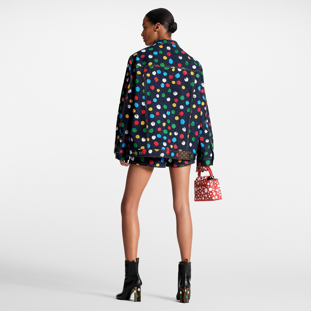 LV x YK Painted Dots Printed Coat - Men - Ready-to-Wear