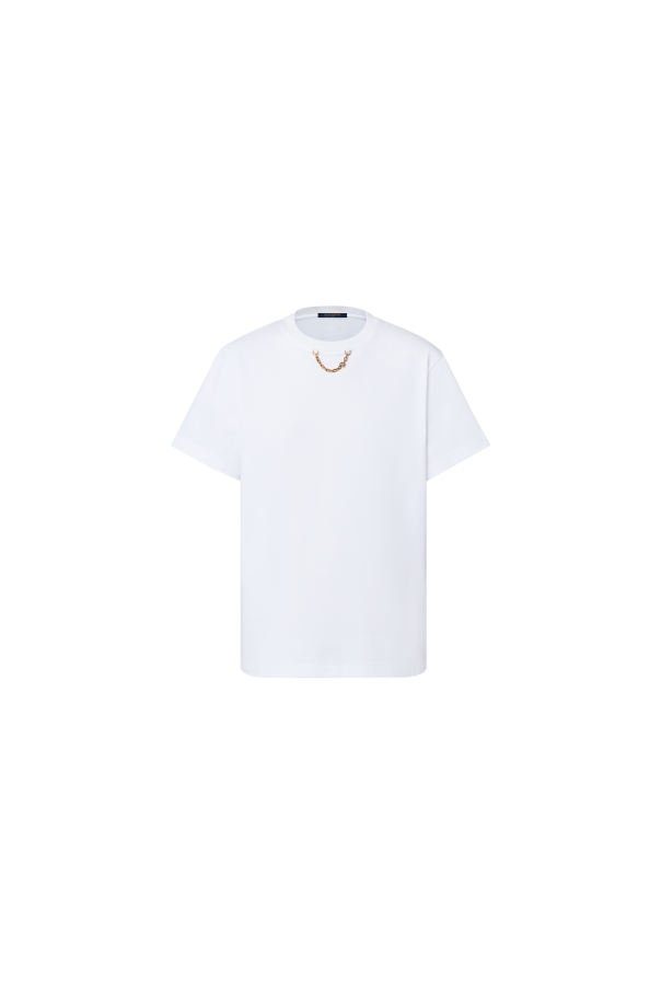 Louis Vuitton - 3D Monogram Stripe Accent Pyjama Shirt - Blanc - Women - Size: 38 - Luxury