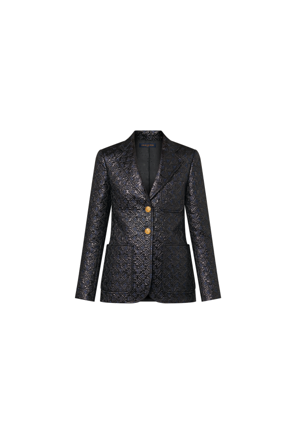 Lurex Monogram Preppy Blazer od Louis Vuitton