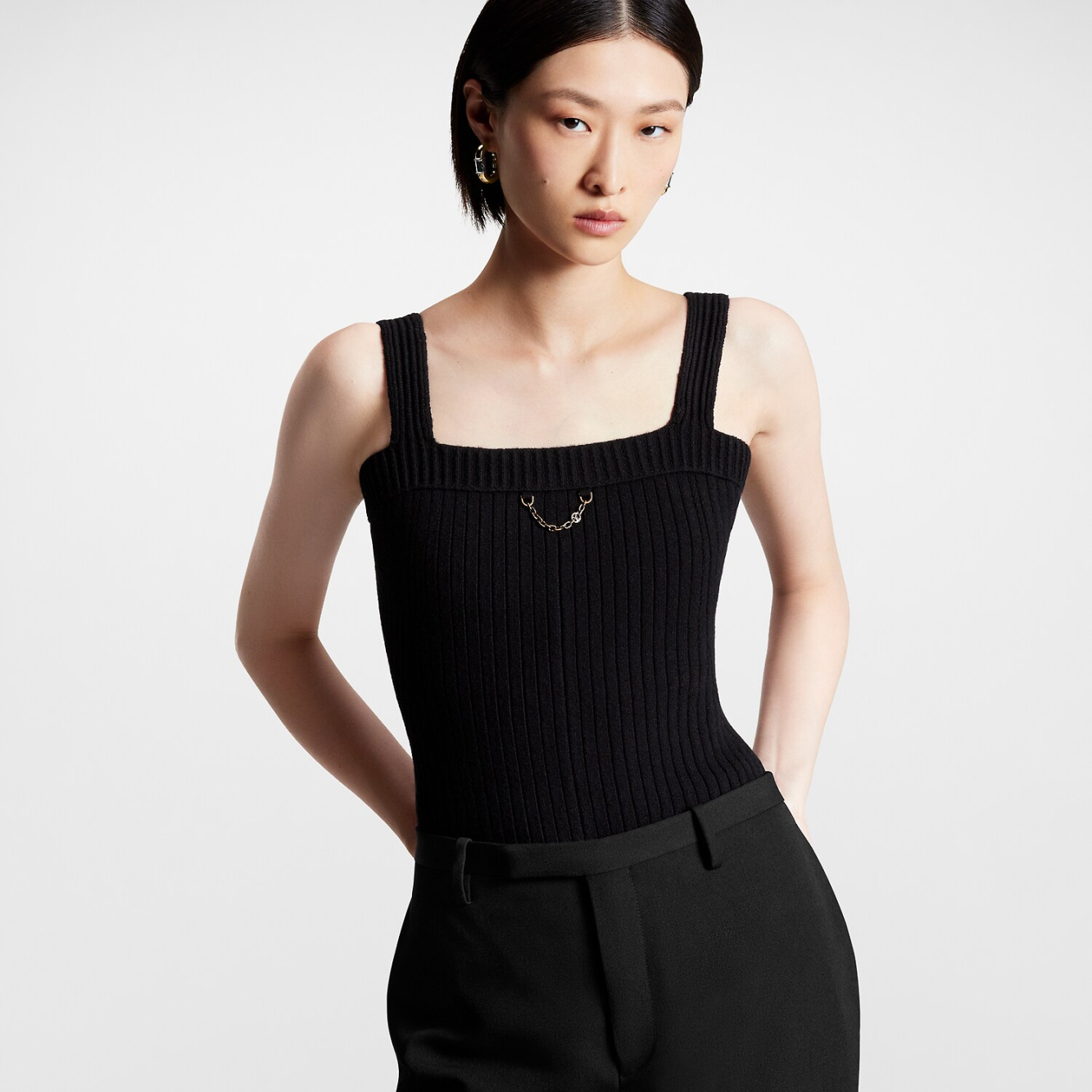 Louis Vuitton Ribbed Knit Tank Top - Vitkac shop online