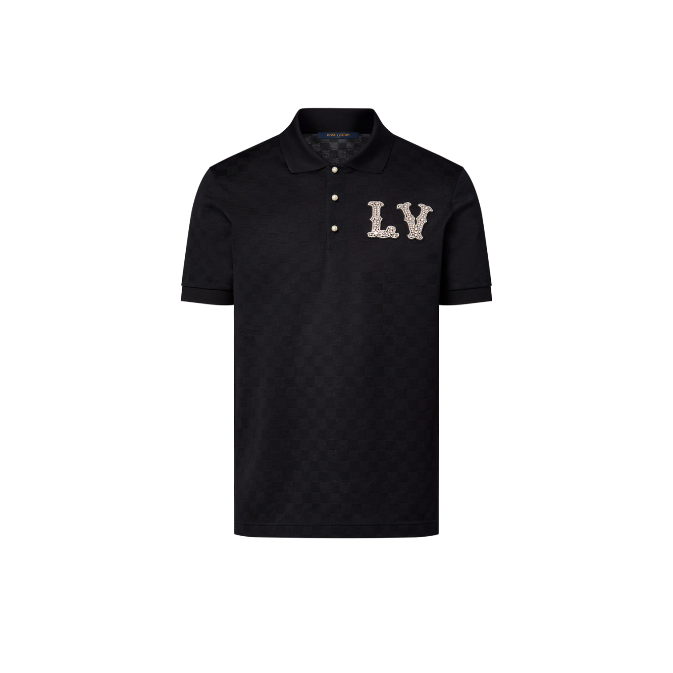 louis vuitton classic damier pique polo