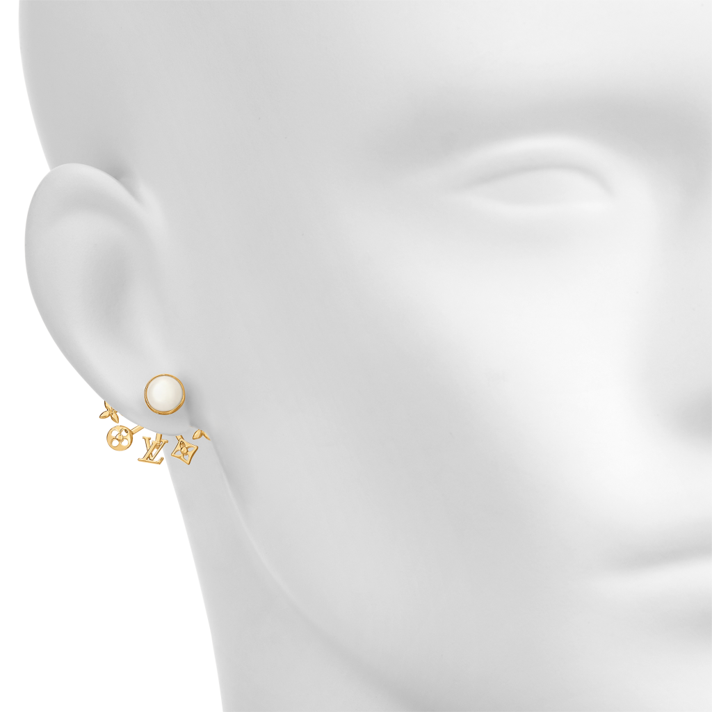 Louis Vuitton Cruiser earrings (M00601)