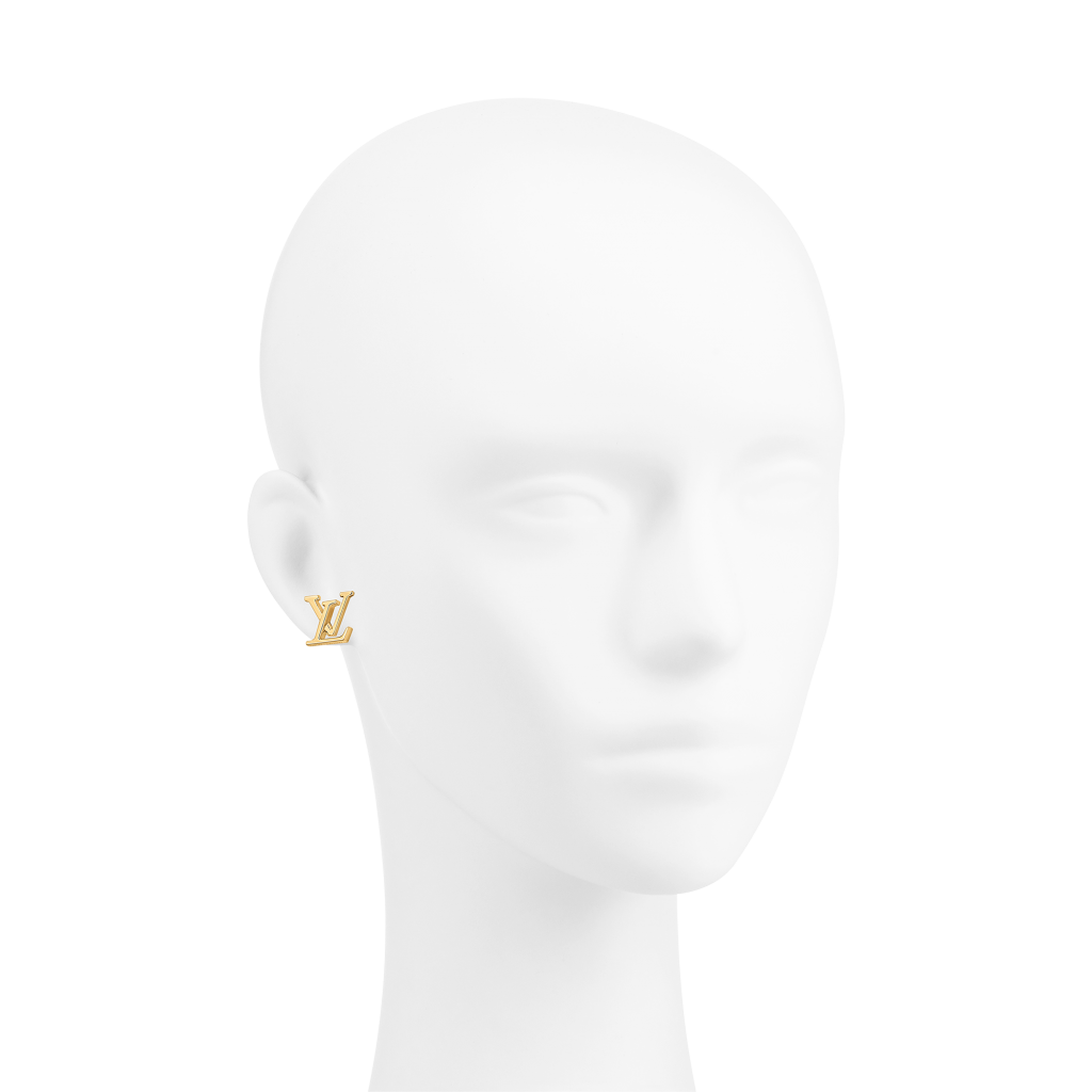 LV' earrings