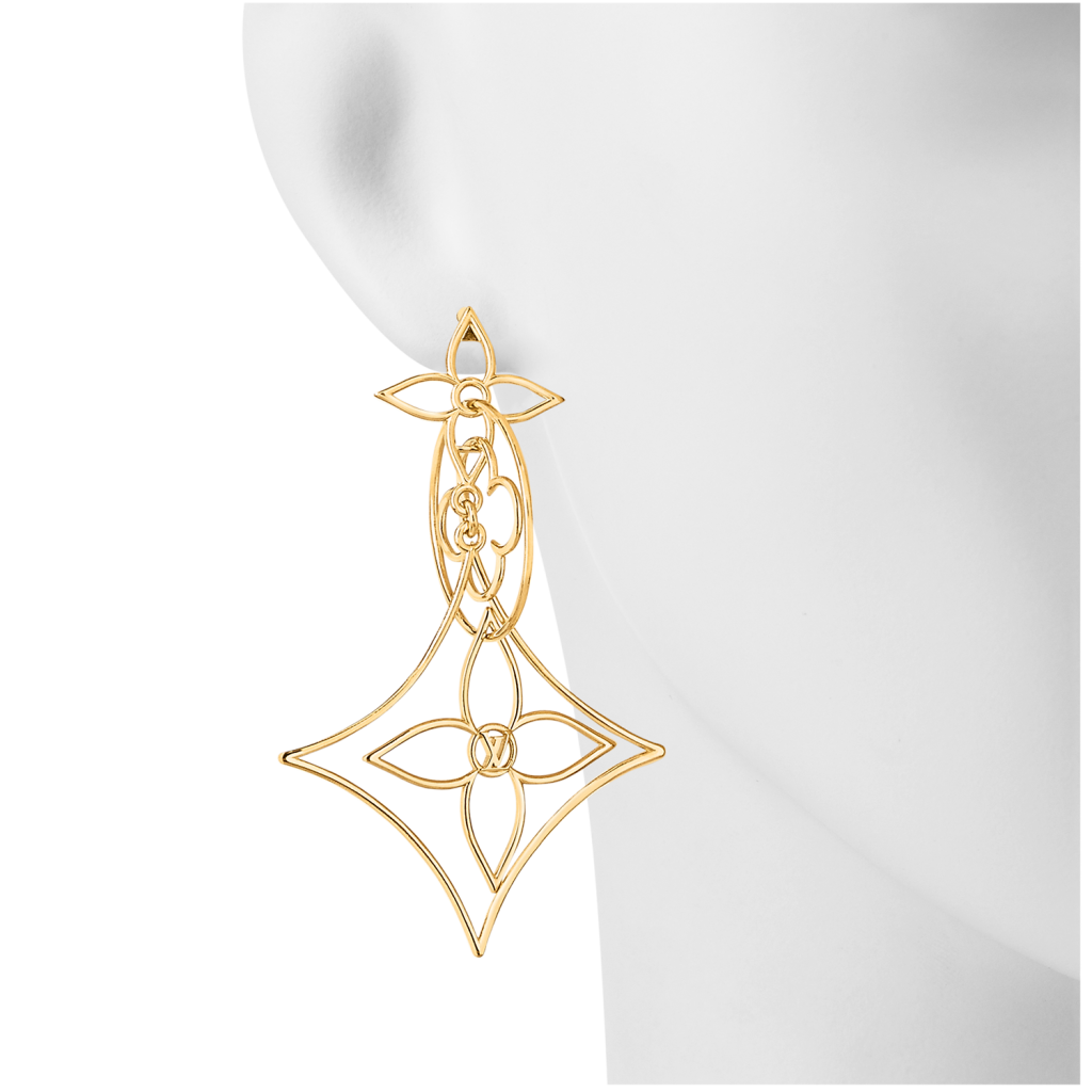 Louis Vuitton LV Twiggy Necklace Golden Metal