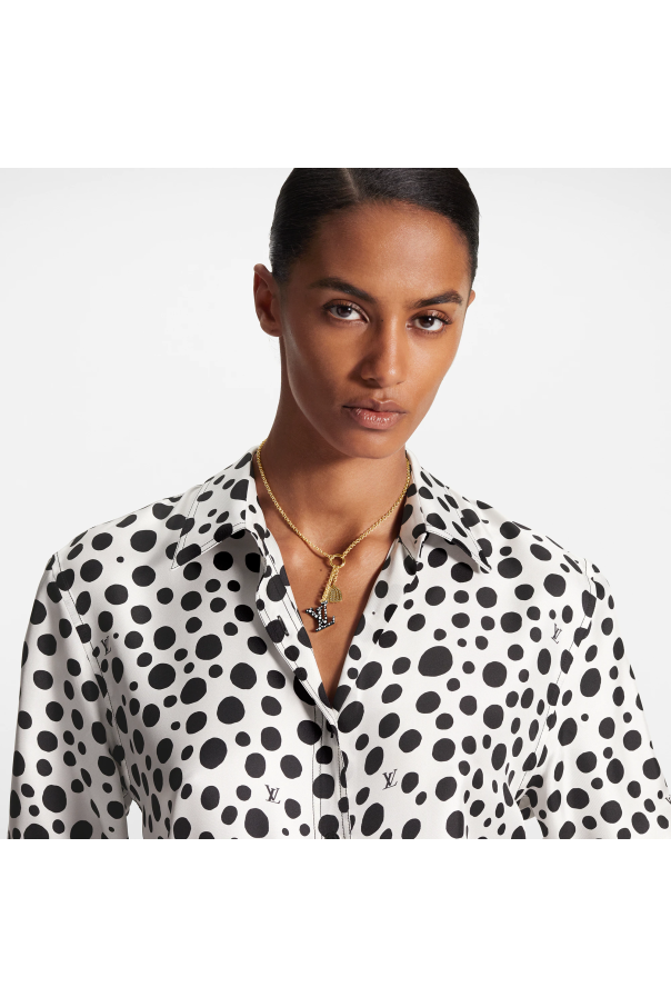 Louis Vuitton LV x YK LV Iconic Infinity Dots Necklace - Black