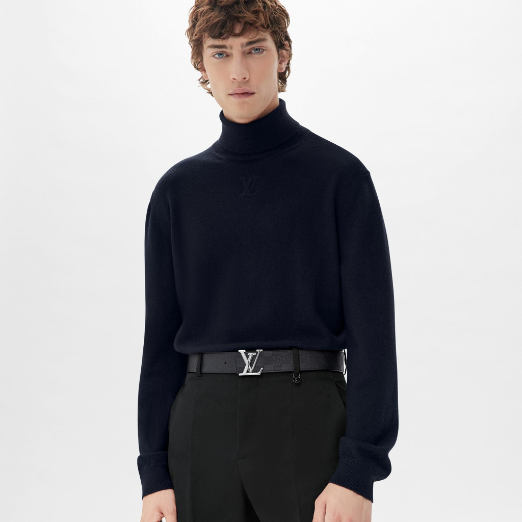 Louis Vuitton Damier Infini LV Initiales Reversible Belt