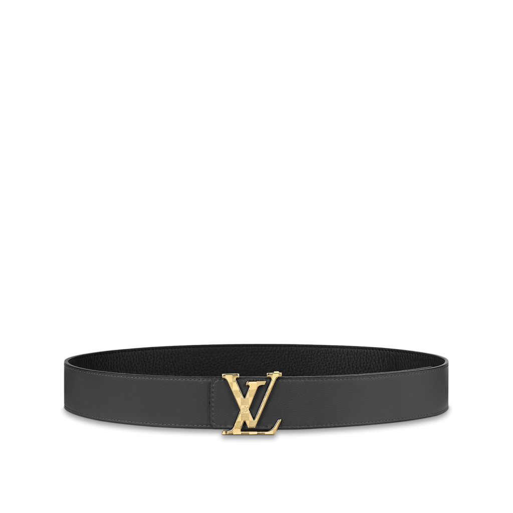Shop Louis Vuitton Lv crystals 40mm reversible belt (M0370S